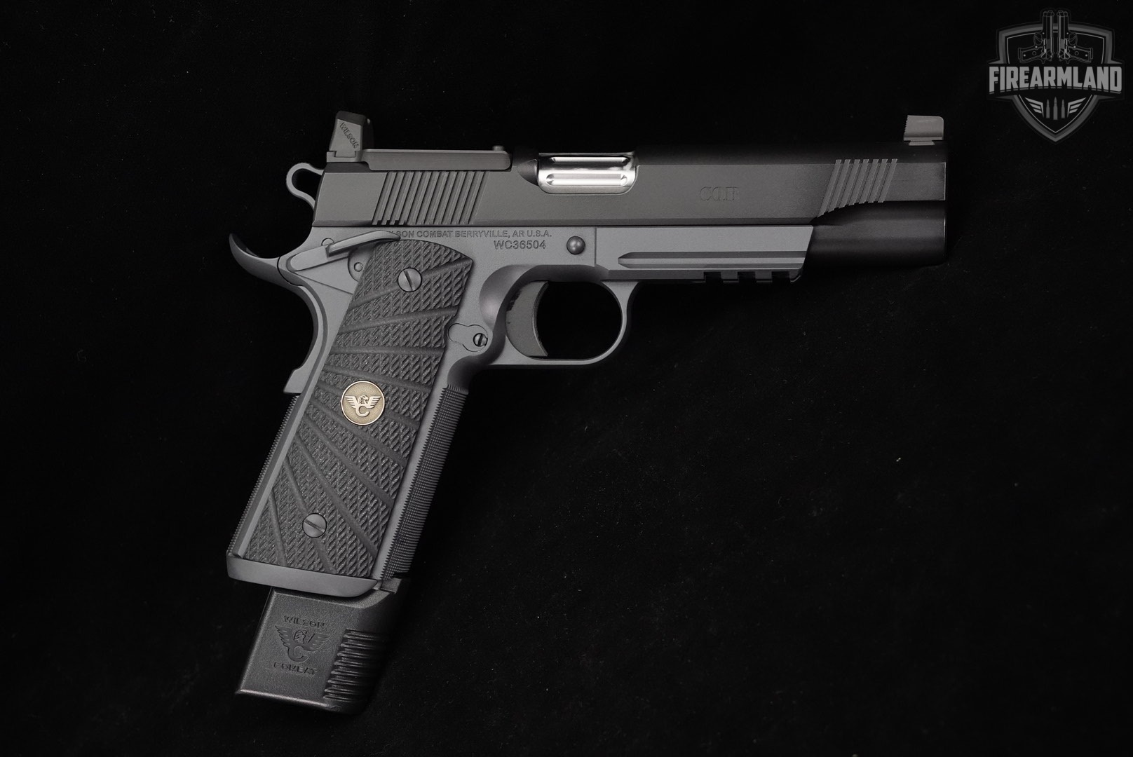 Wilson Combat WC CQB Tactical LE 45 ACP OR 1911 +2 MAGS, ORIG CASE, HOLSTER-img-3