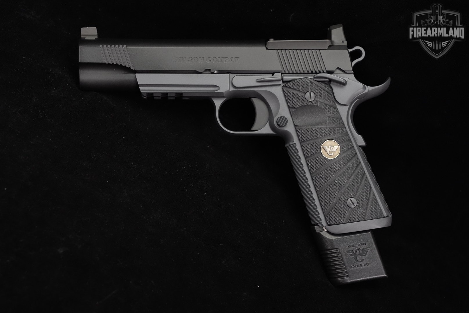 Wilson Combat WC CQB Tactical LE 45 ACP OR 1911 +2 MAGS, ORIG CASE, HOLSTER-img-4