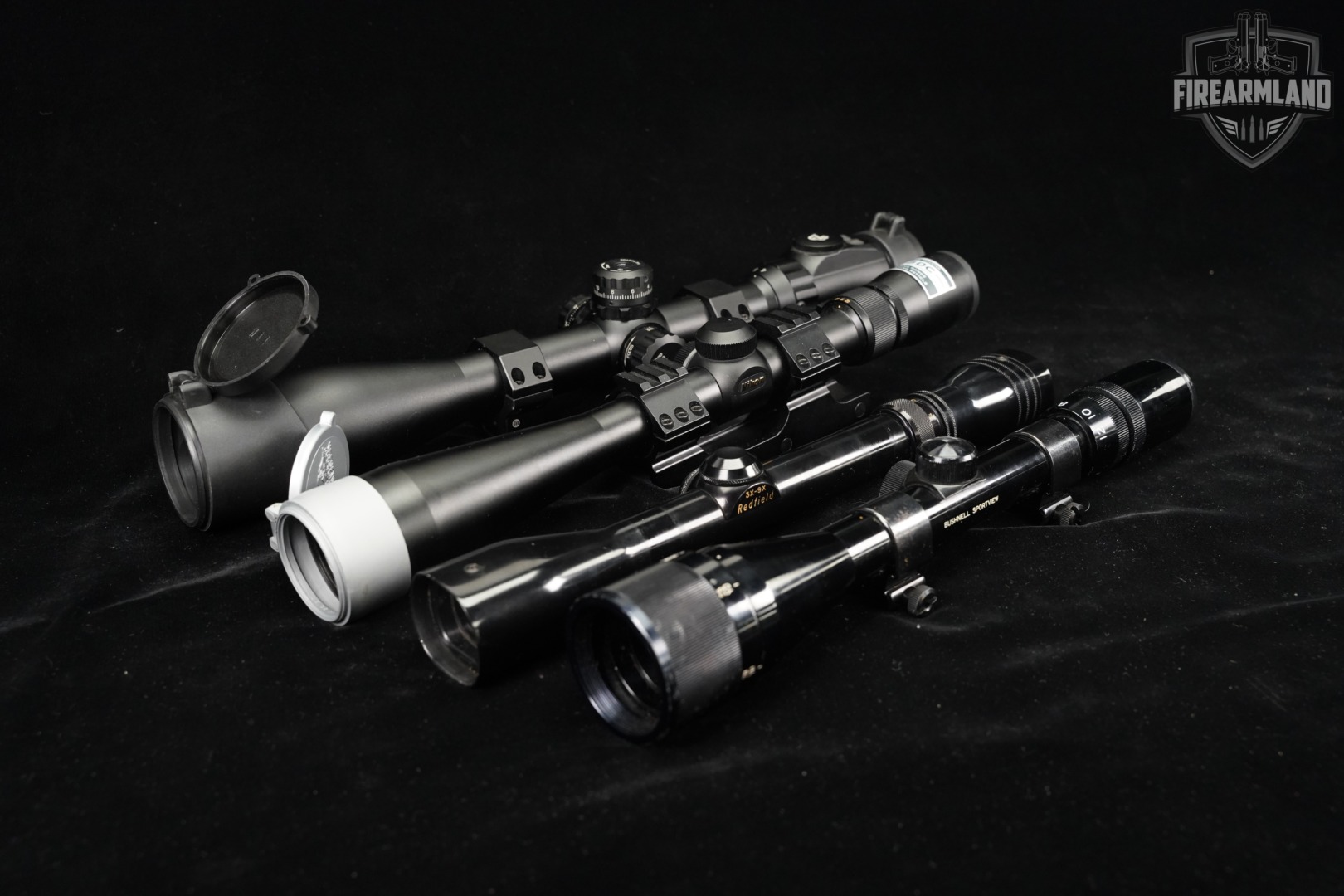 FOUR Scope Lot 4 Pack Accushot Bushnell Redfield Nikon Riflescope Scopes-img-2