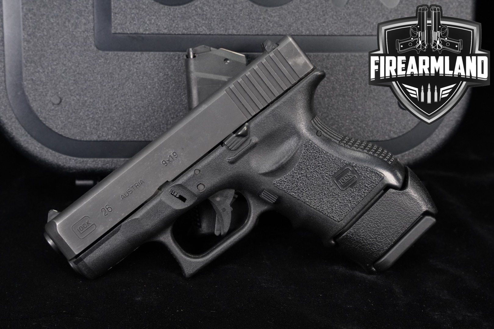Glock 26 Gen 3 9mm Luger Black in Good Condition Thumbnail