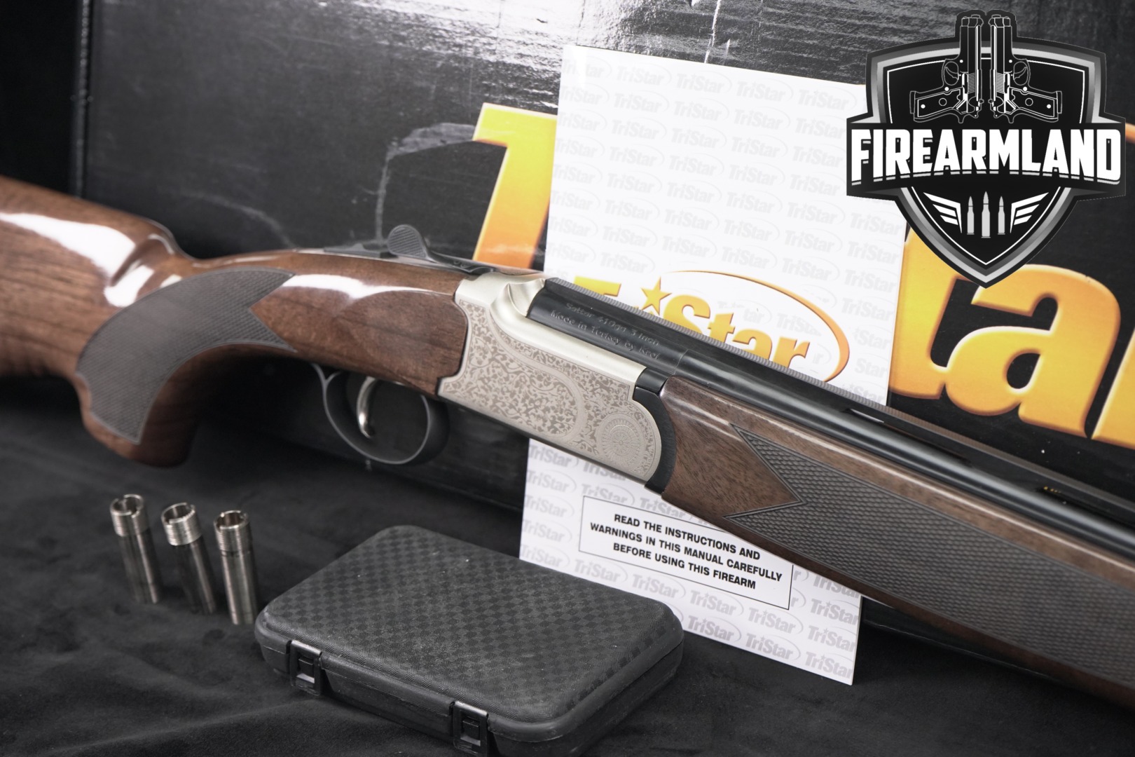 Tristar Setter S/T .410 Bore Satin Silver & Walnut in Very Good Condition Thumbnail