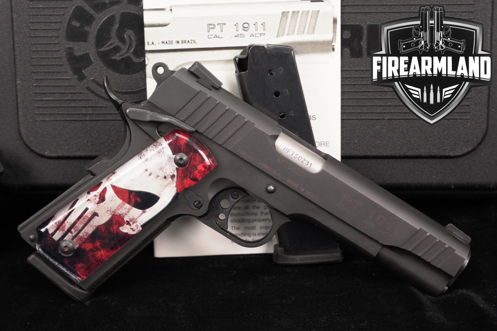 Taurus PT 1911 .45 ACP Blued in Fair Condition Thumbnail