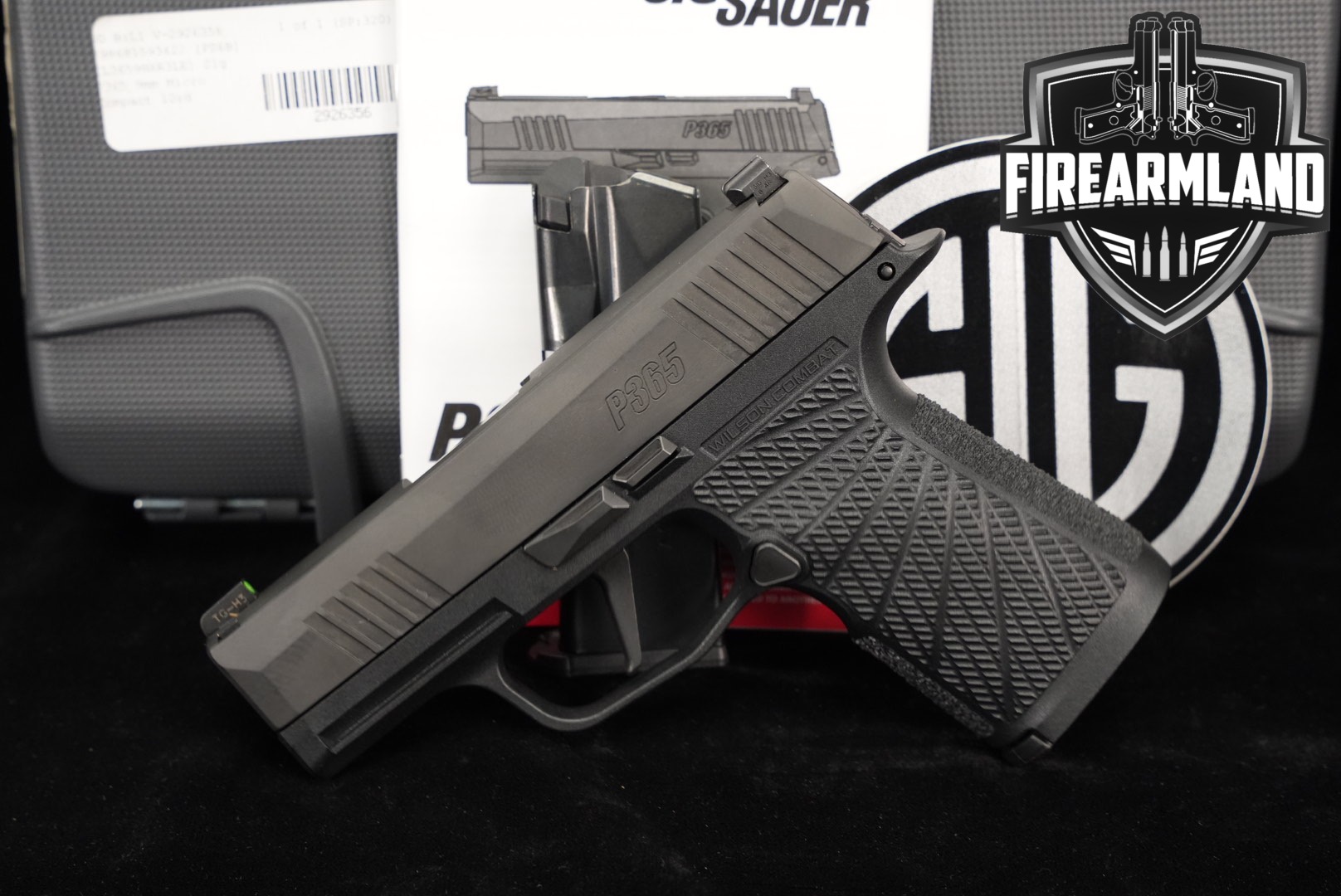 Sig Sauer P365 9mm Luger Black in Very Good Condition Thumbnail
