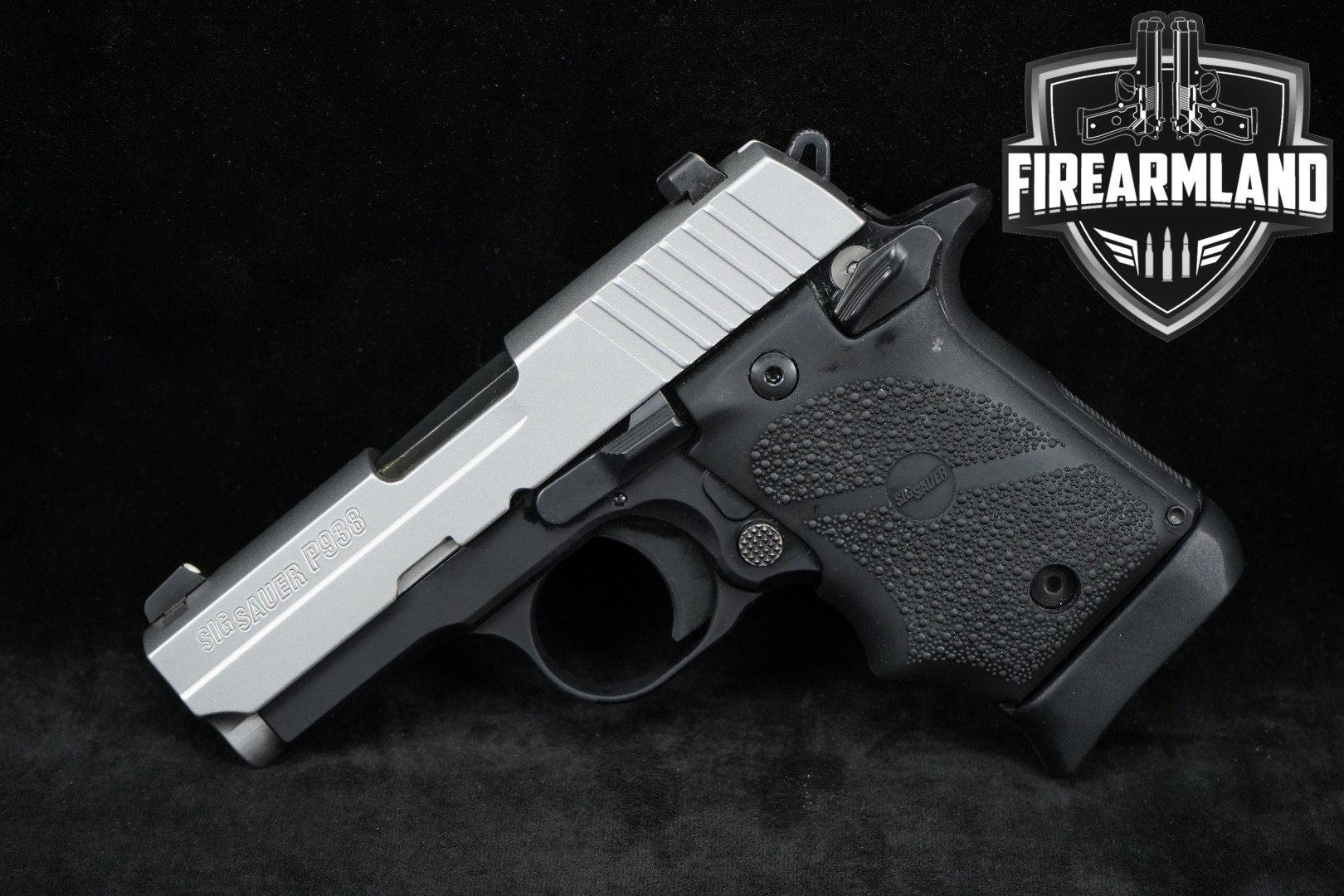 Sig Sauer P938 Two-Tone 9mm Luger Two-Tone Stainless in Excellent Condition Thumbnail