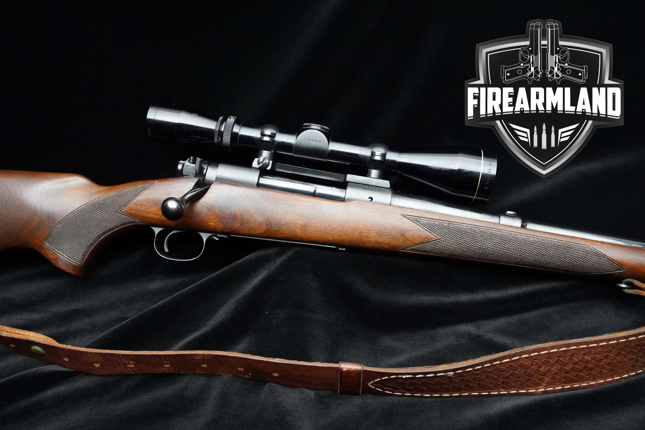 1949 Winchester Repeating Arms 70 Pre 64 .270 Win. Blued in Good Condition Thumbnail