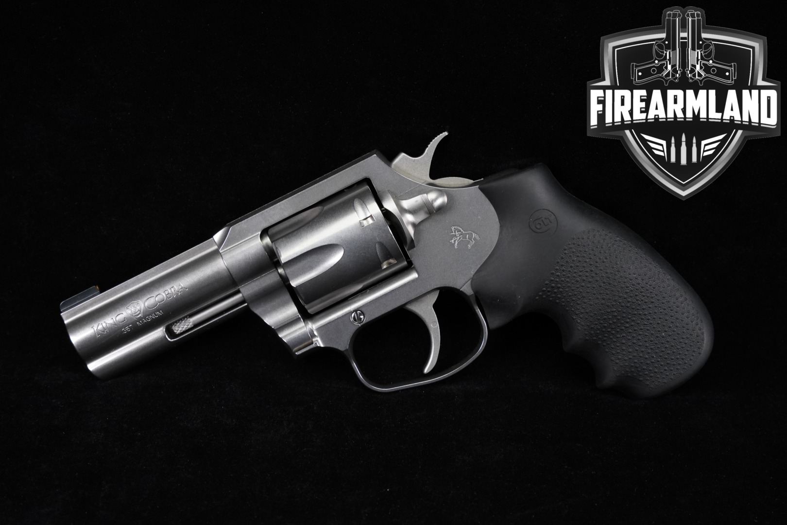 Colt King Cobra .357 Mag. Brushed Stainless in Excellent Condition Thumbnail