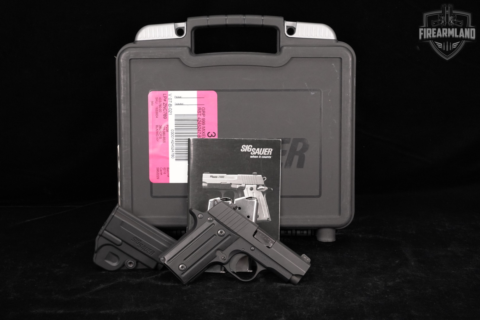 Sig Sauer P238 Nitron 380 ACP 2.7" P-238 +3 MAGS, ORIG CASE & HOLSTER-img-2
