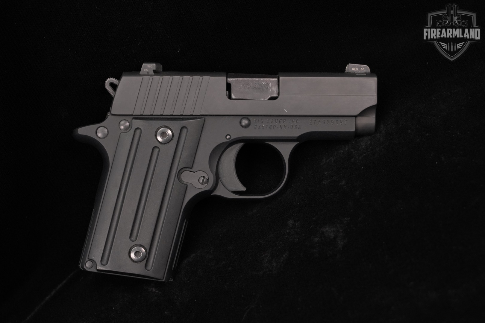 Sig Sauer P238 Nitron 380 ACP 2.7" P-238 +3 MAGS, ORIG CASE & HOLSTER-img-4