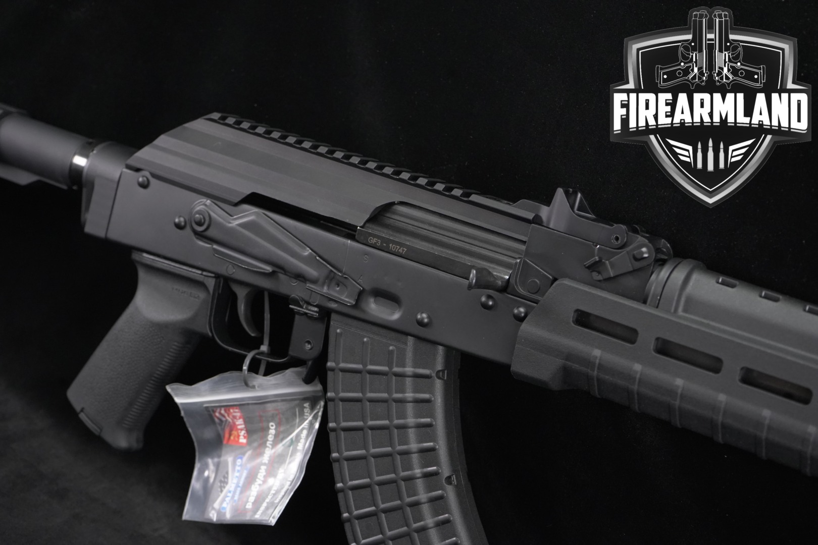Palmetto State Armory (PSA) AK-P7 GF3 7.62x39 Black & Synthetic in Excellent Condition Thumbnail