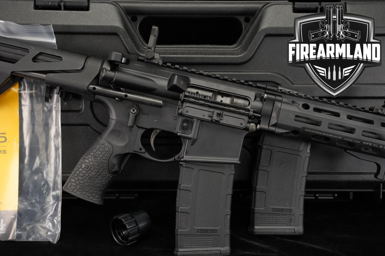 Daniel Defense DDM4 PDW .300 AAC Blackout (7.62x35mm) Black in Excellent Condition Thumbnail