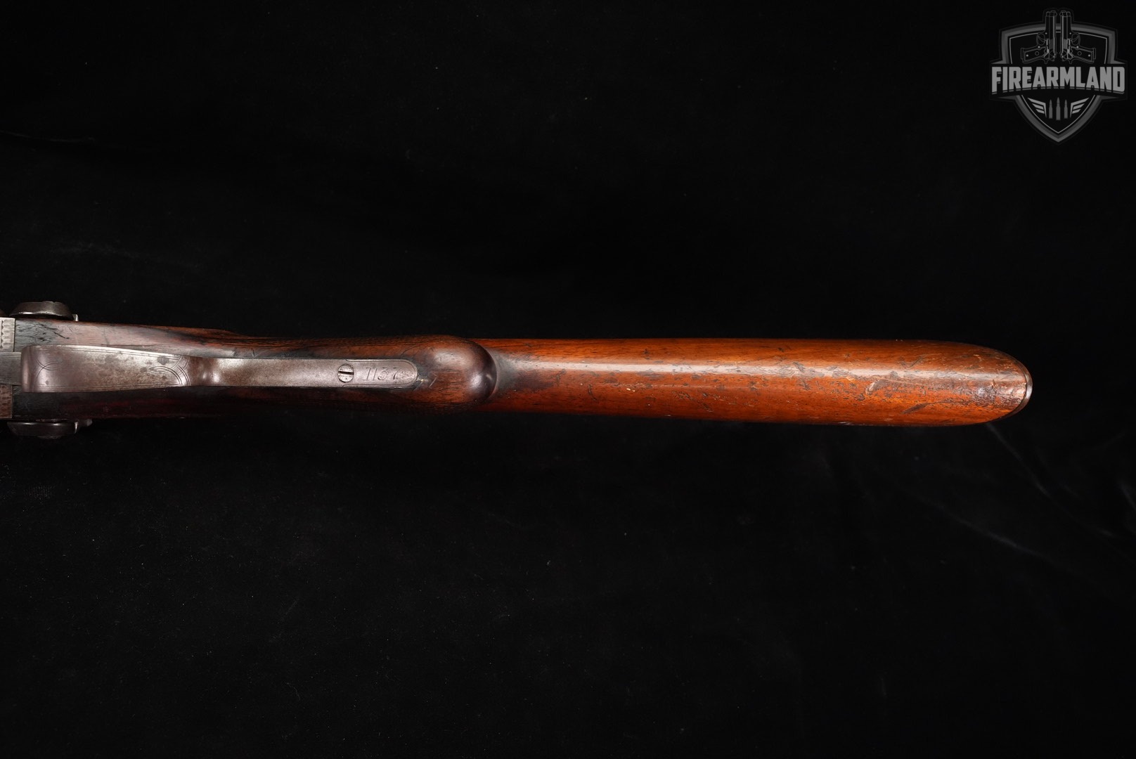 ANTIQUE Gemmill 12-Gauge 26" Damascus & Walnut SxS Hammer Gun-img-15