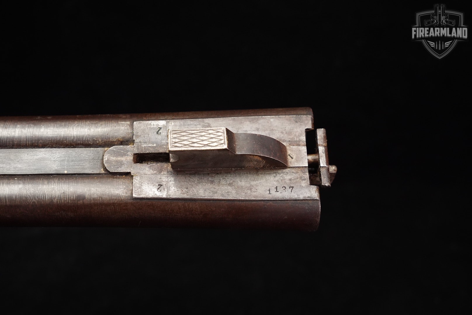 ANTIQUE Gemmill 12-Gauge 26" Damascus & Walnut SxS Hammer Gun-img-26