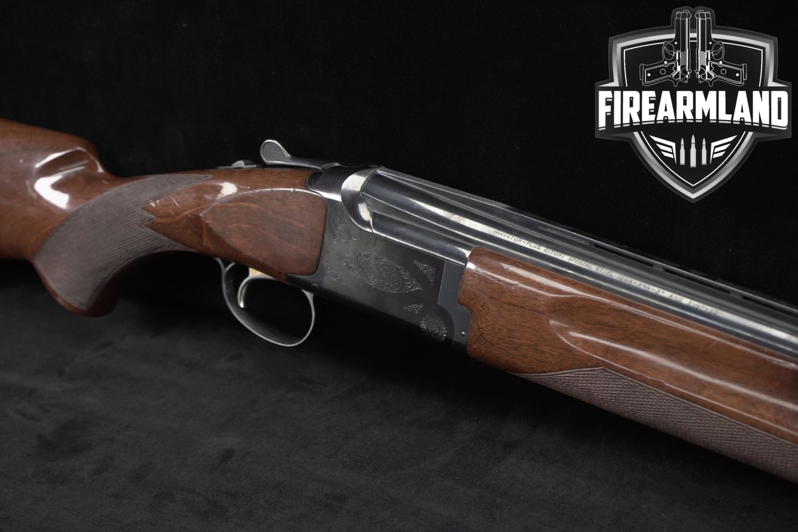 1991 Browning Citori Grade I Hunting 12 Gauge Blued & Walnut in Fair Condition Thumbnail