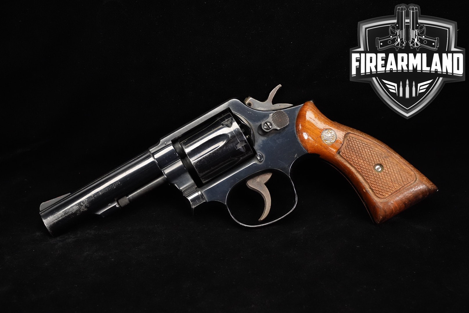 1979 Smith & Wesson Model 10-8 Heavy Barrel S&W 38 Special 4" Blued DA/SA-img-0