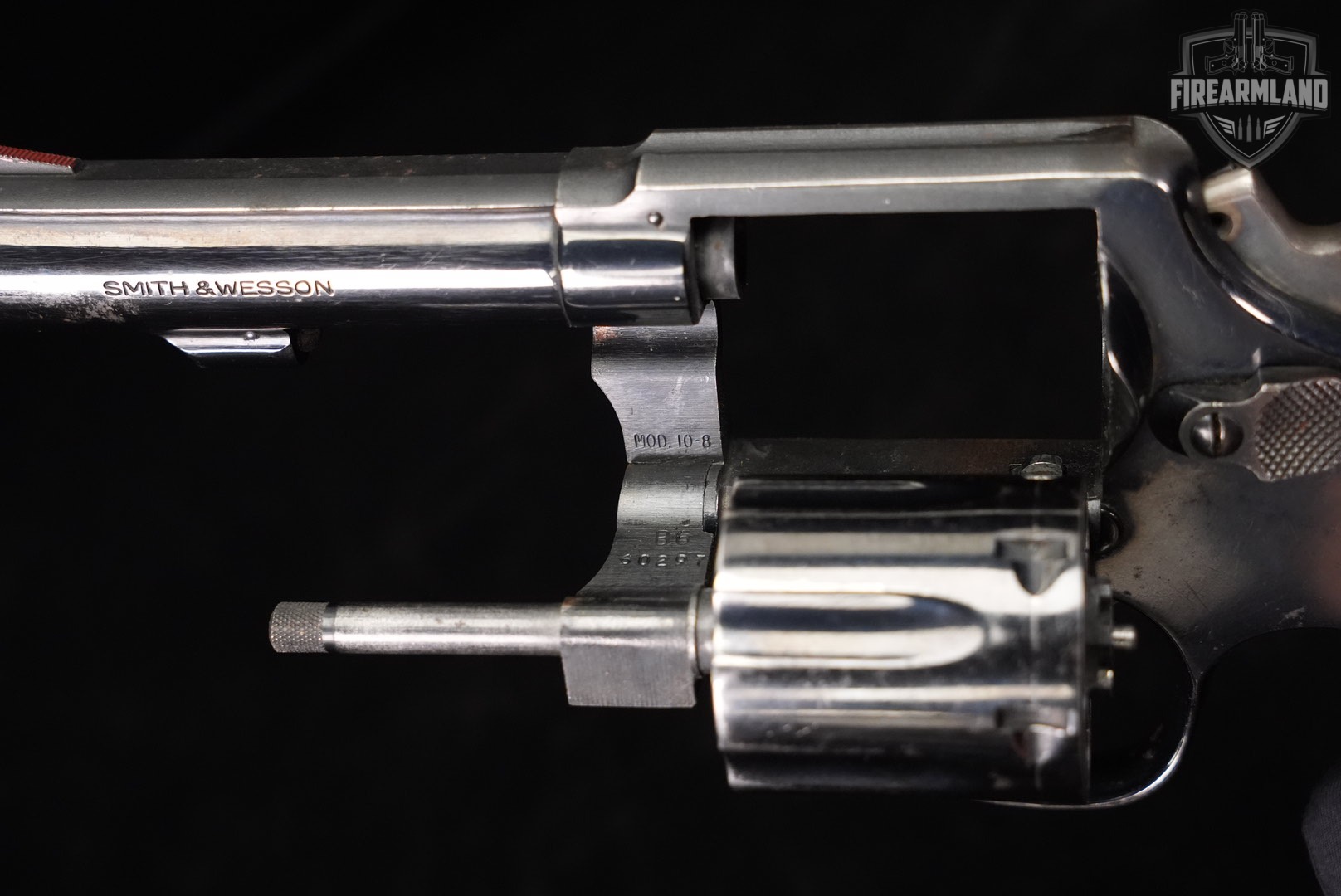 1979 Smith & Wesson Model 10-8 Heavy Barrel S&W 38 Special 4" Blued DA/SA-img-16