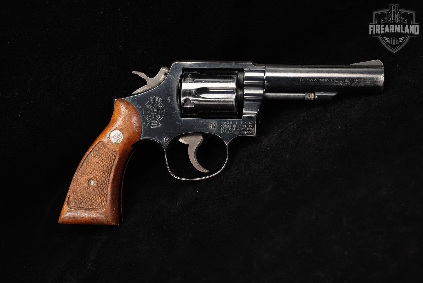 1979 Smith & Wesson Model 10-8 Heavy Barrel S&W 38 Special 4" Blued DA/SA-img-4