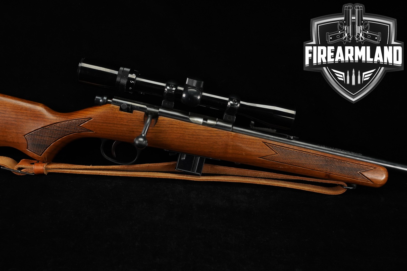 Marlin Firearms Co. Model 782 .22 WMR Blued & Walnut in Very Good Condition Thumbnail
