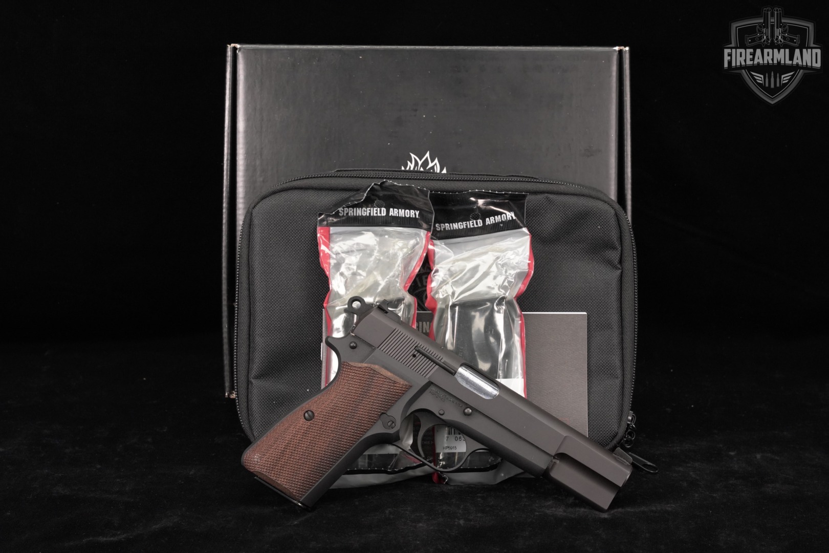 Springfield Armory SA-35 9mm 4.7 Blued Hi Power +3 MAGS & ORIG CASE-img-2