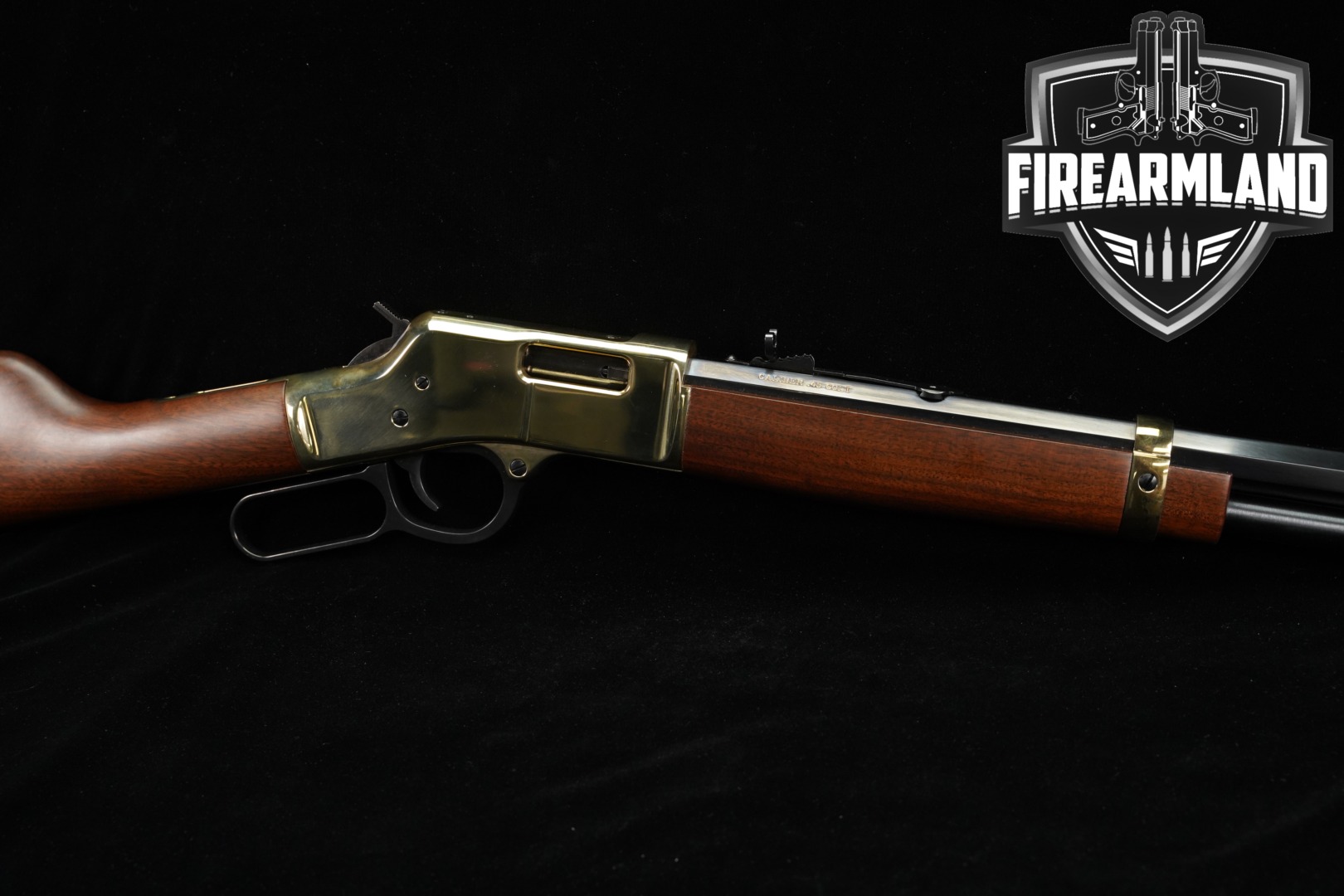 Henry Big Boy Classic 45 Colt 20" Polished Brass & Walnut H006C +ORIG BOX-img-0
