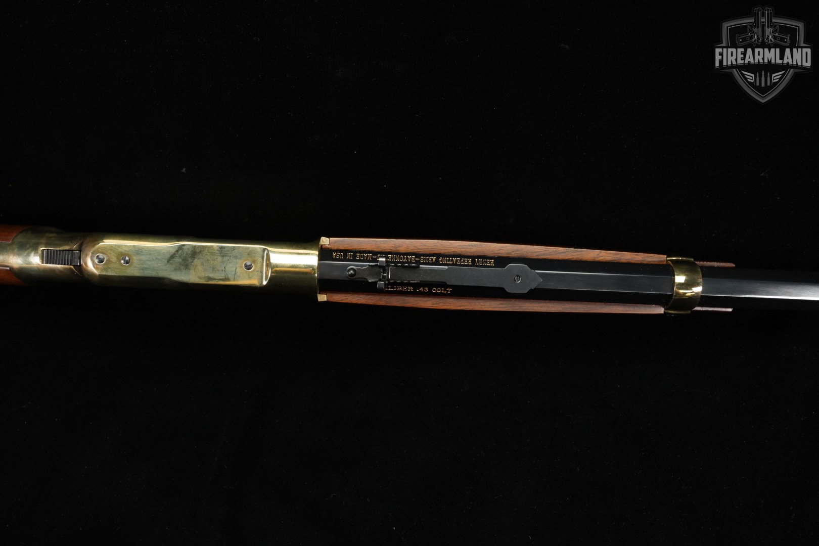 Henry Big Boy Classic 45 Colt 20" Polished Brass & Walnut H006C +ORIG BOX-img-11