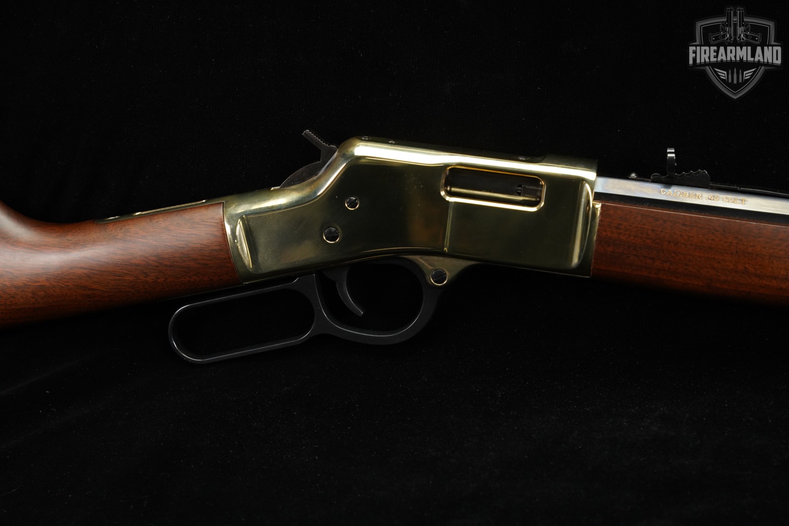 Henry Big Boy Classic 45 Colt 20" Polished Brass & Walnut H006C +ORIG BOX-img-5