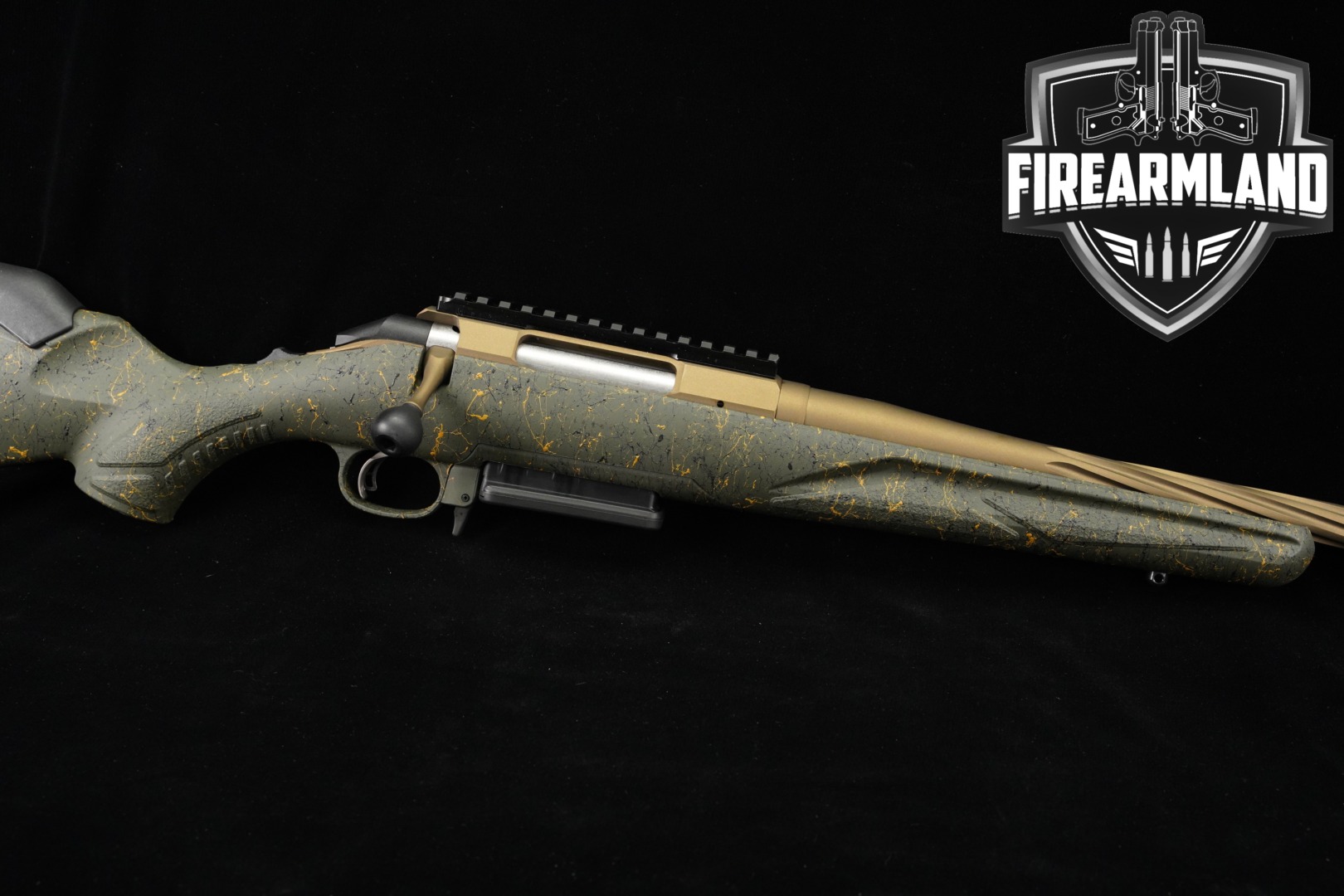 2025 Sturm Ruger American Rifle Generation II, Predator 6mm Creedmoor Burnt Bronze in Excellent Condition Thumbnail