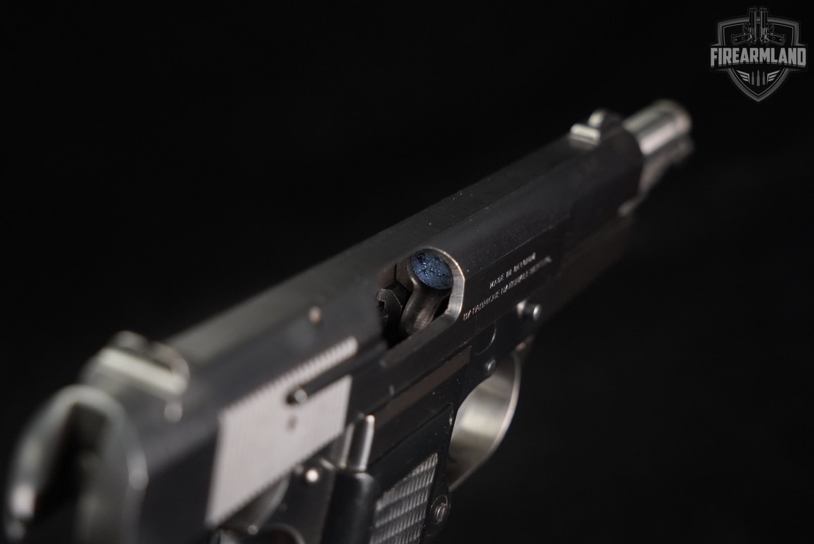 1981 Browning Hi-Power 30 Luger 4.75" Polished RARE CHAMBERING BHP +2 MAGS-img-10