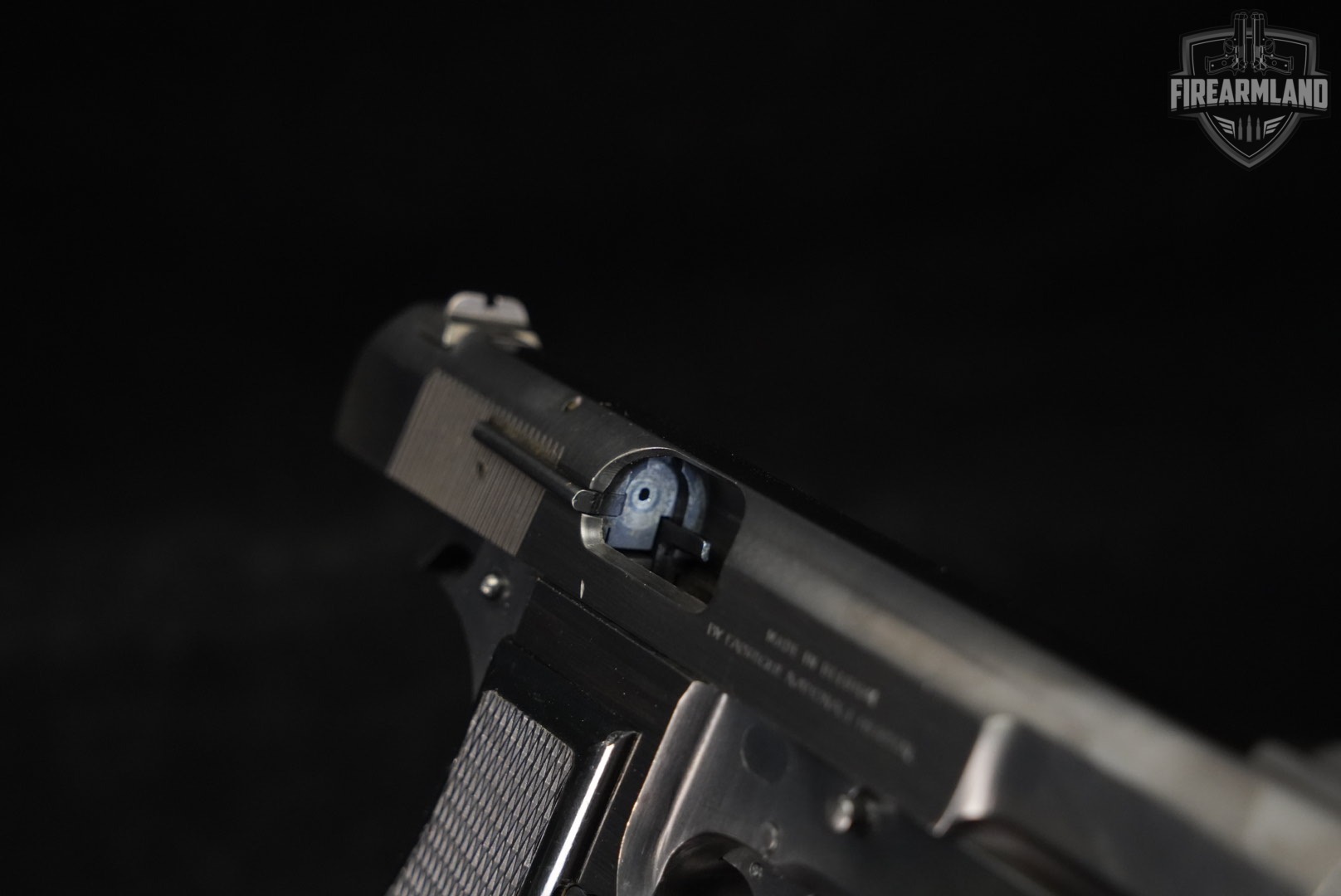1981 Browning Hi-Power 30 Luger 4.75" Polished RARE CHAMBERING BHP +2 MAGS-img-11