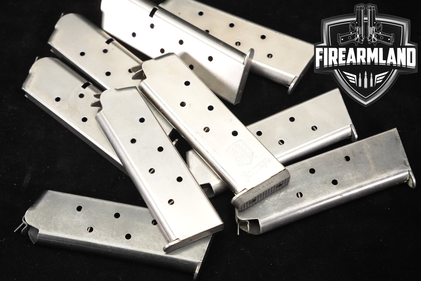 NINE (9) 1911 7 Round Magazines .45 ACP Mags-img-0