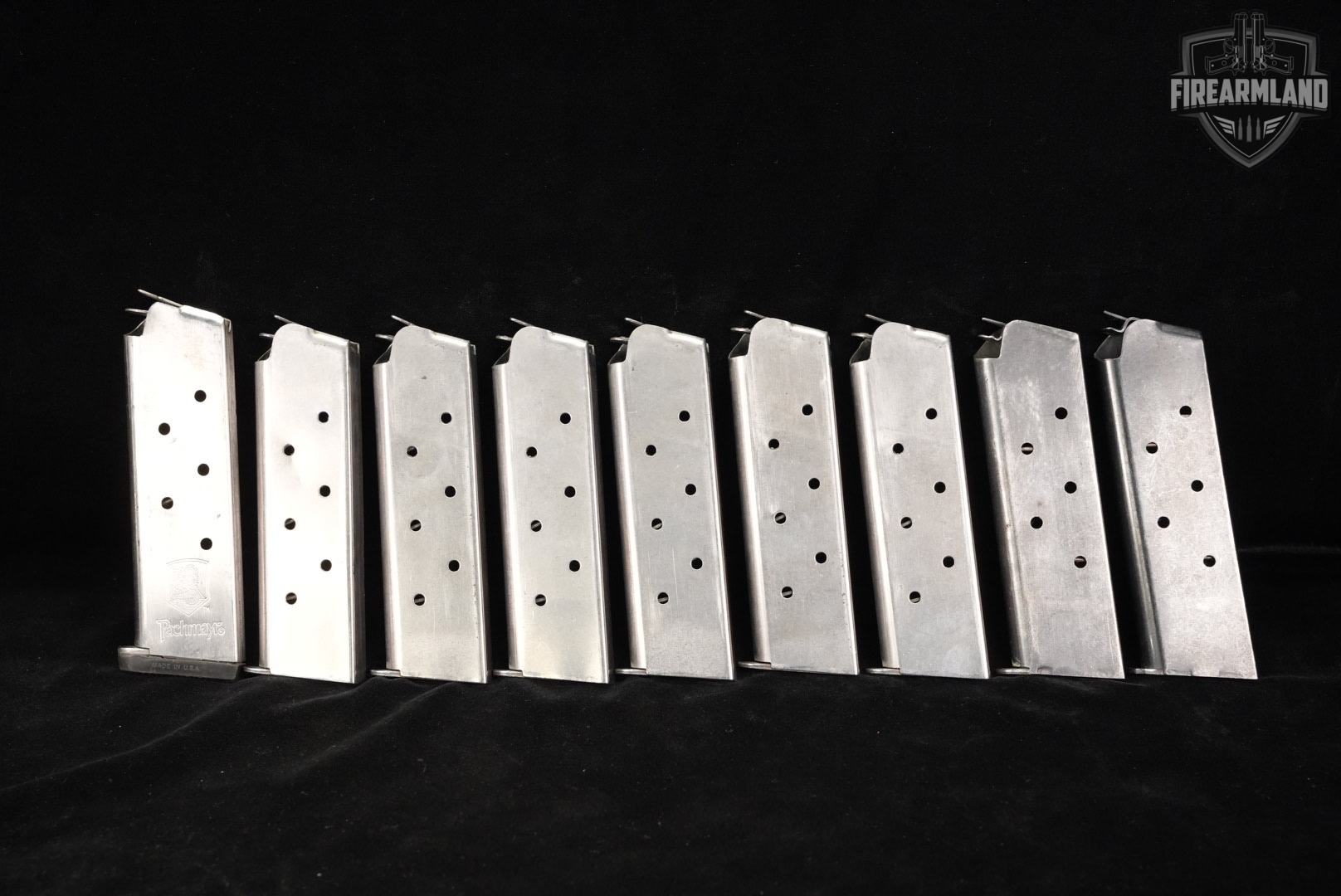 NINE (9) 1911 7 Round Magazines .45 ACP Mags-img-2