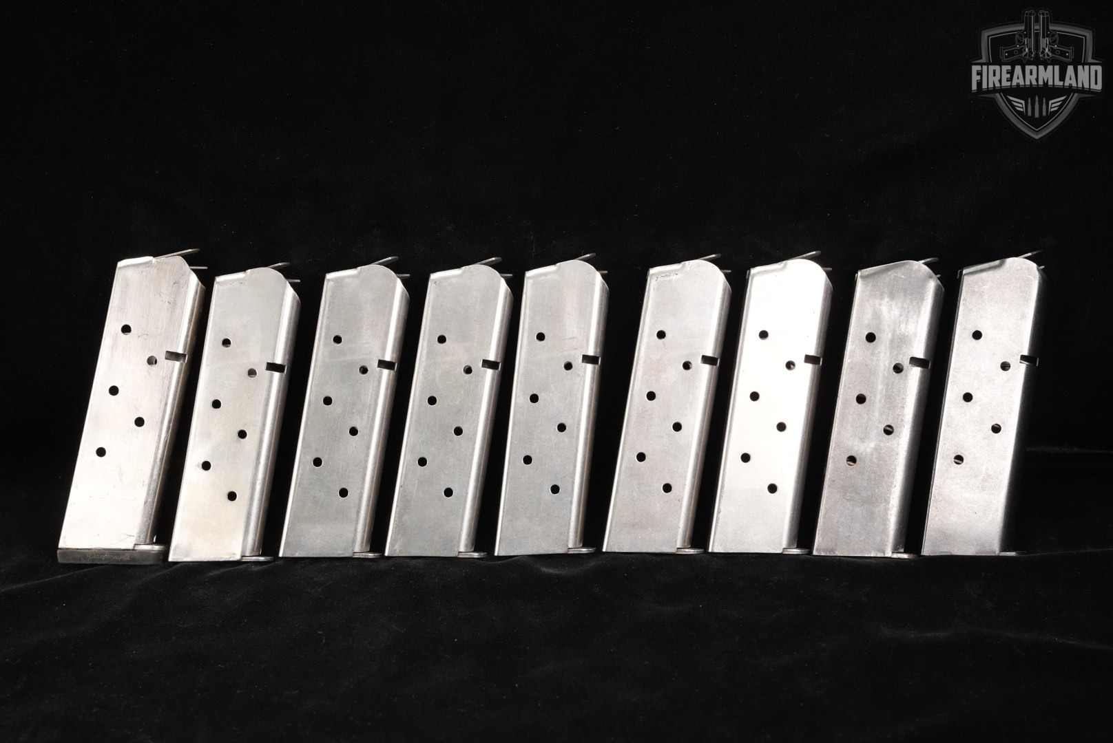 NINE (9) 1911 7 Round Magazines .45 ACP Mags-img-3