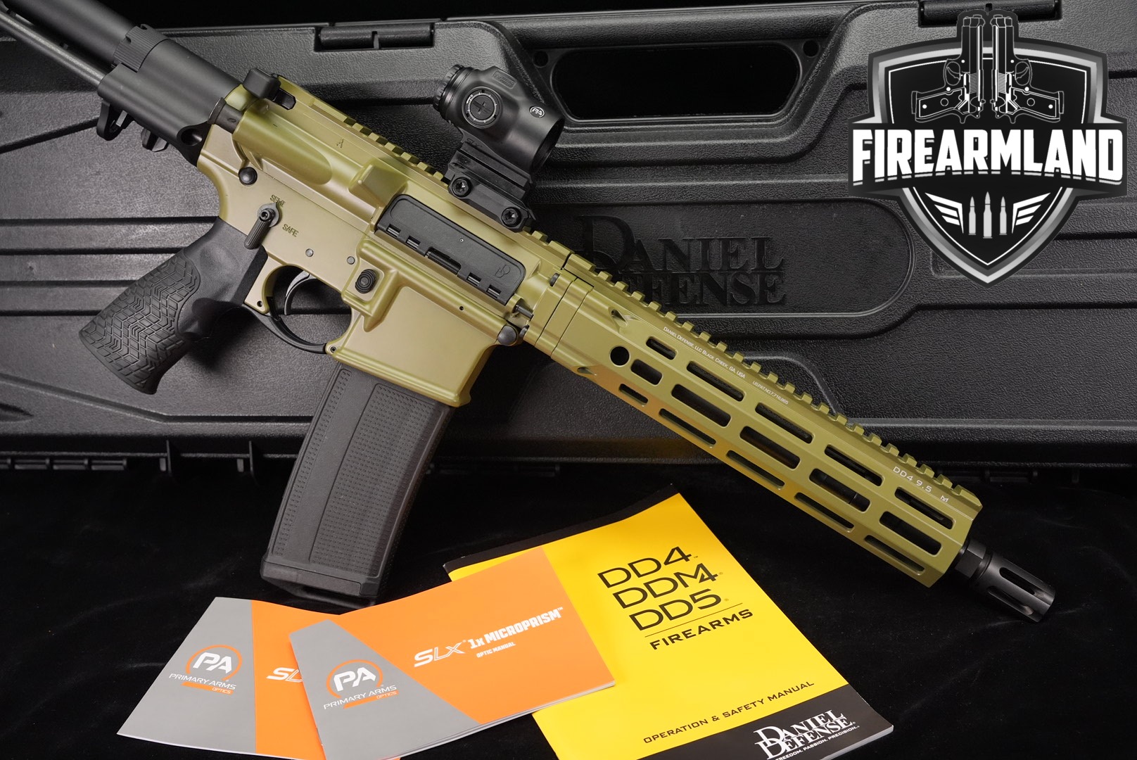 Daniel Defense DDM4 V7P 5.56 NATO AR-15 AR15 10.3" DD M4 +ORIG CASE, OPTICS-img-0