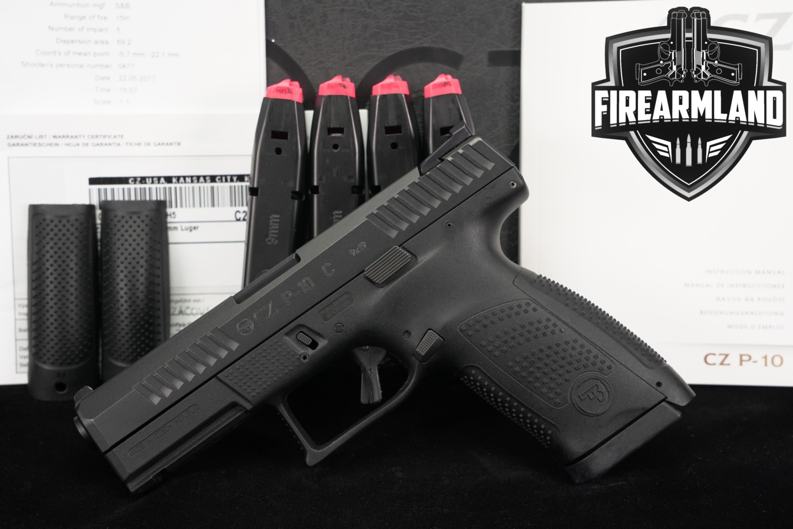 CZ CZ P-10 C 9mm Luger Black in Excellent Condition Thumbnail