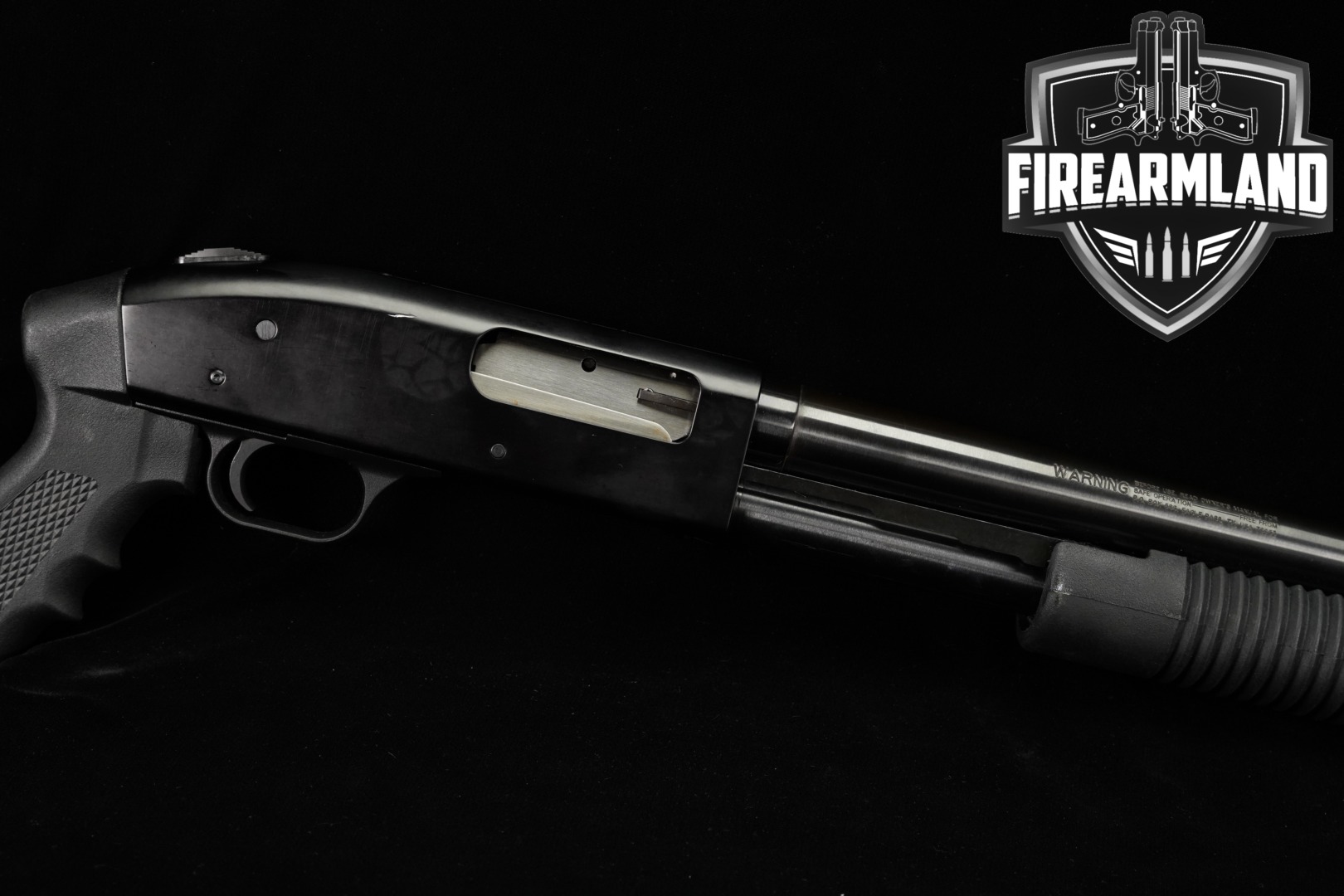 Mossberg Model 500A 12 Gauge Black & Synthetic in Good Condition Thumbnail