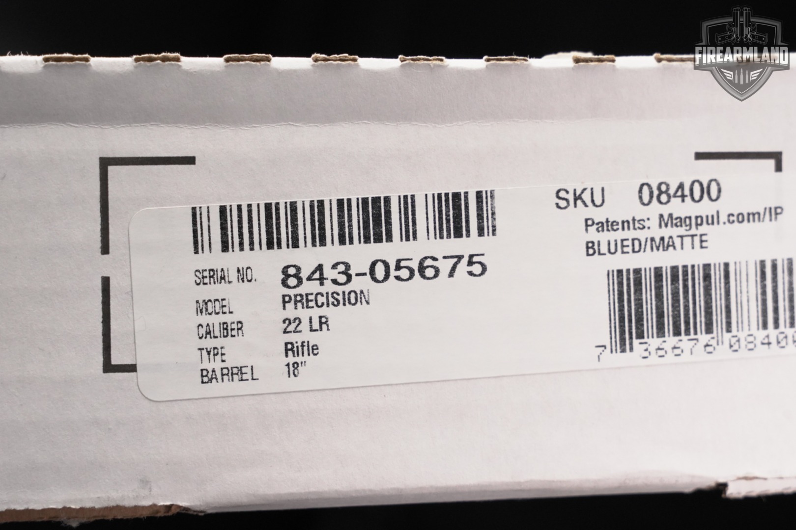 Ruger PRECISION RIMFIRE 22LR 18" Blued & Black THREADED +ORIG BOX-img-20