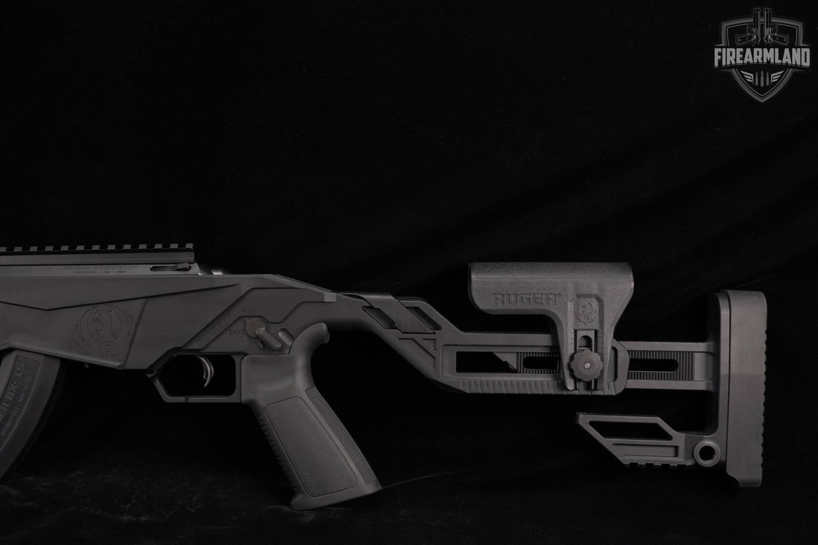Ruger PRECISION RIMFIRE 22LR 18" Blued & Black THREADED +ORIG BOX-img-8