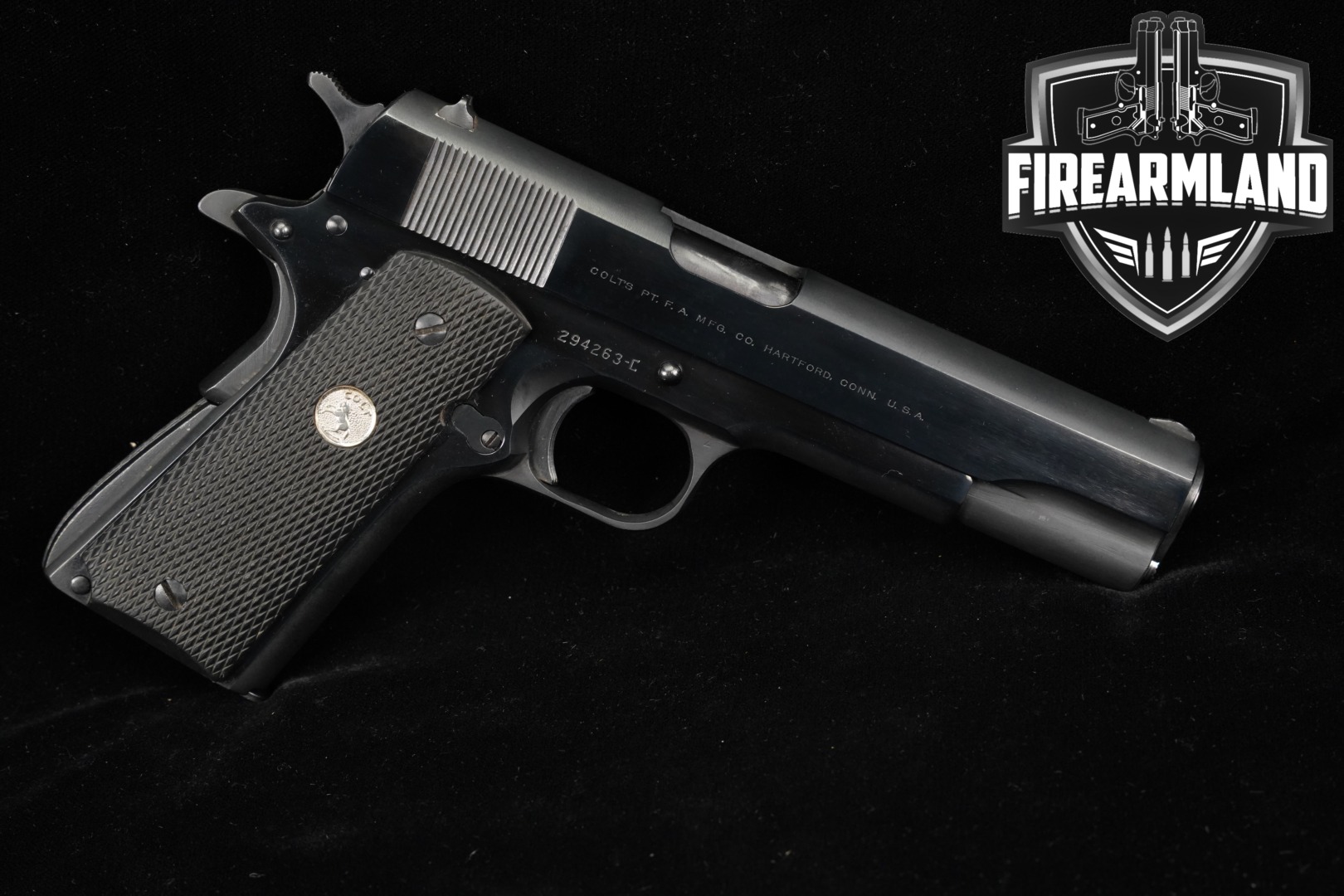 DESIRED 1964 Colt Government Model 45 ACP 1911 5" Blued-img-0