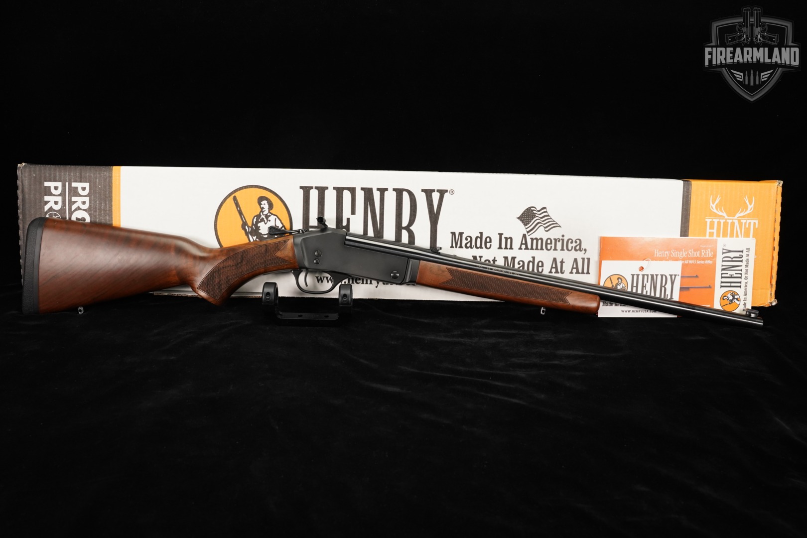 Henry H015-44 Rem Mag 22" Blued & Walnut H01544 +ORIG BOX-img-2