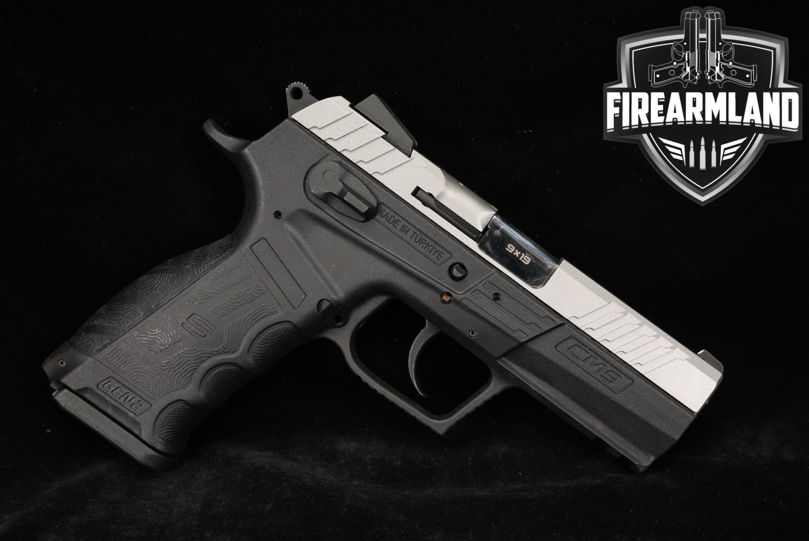 Sarsilmaz SAR CM9 Gen 2 9mm 3.8 Two-Tone Stainless DA/SA CM-9-img-0