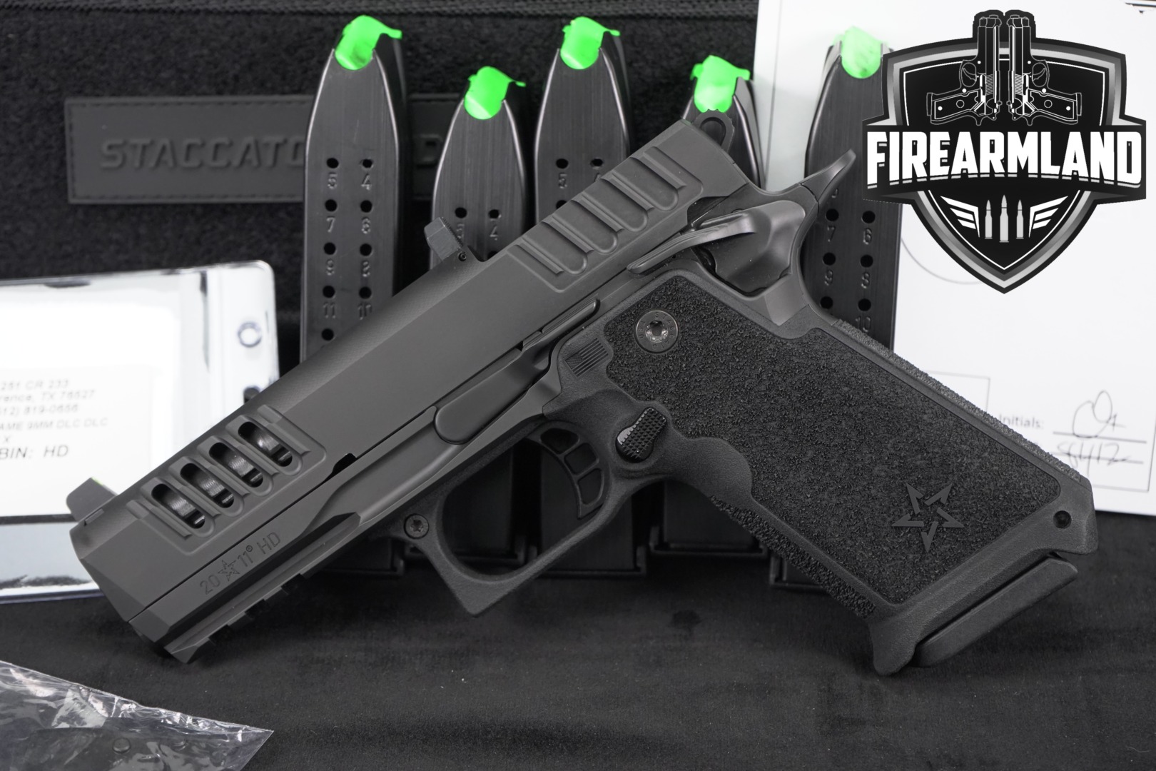 Staccato (STI) P4 HD 9mm Luger Black in Excellent Condition Thumbnail