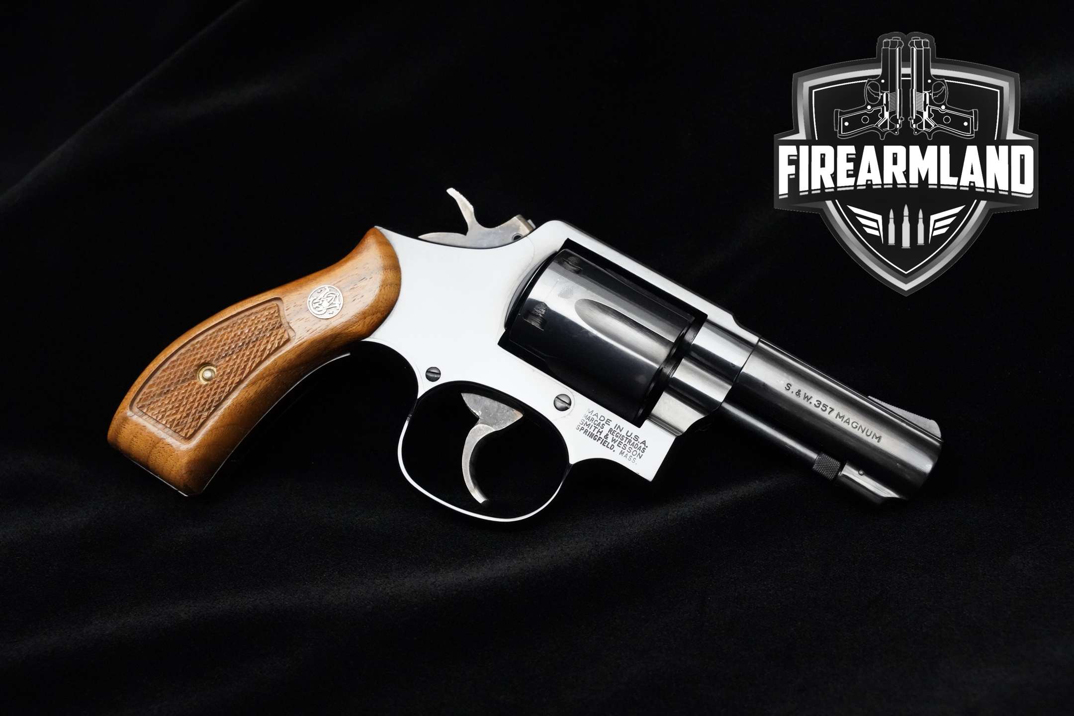 1992 Smith & Wesson (S&W) 13-4 .357 Mag. Blued in Excellent Condition Thumbnail