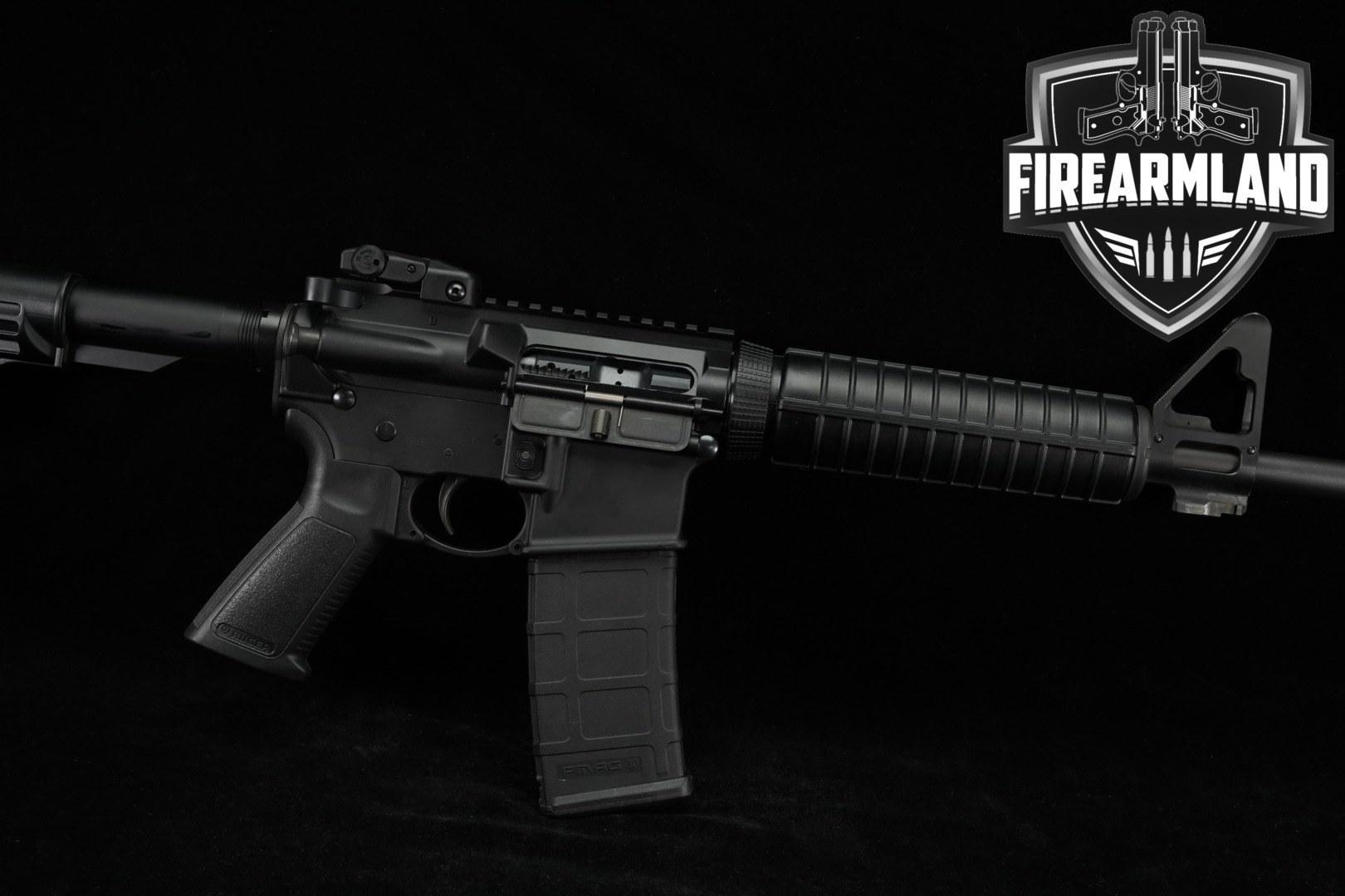 2016 Sturm Ruger AR-556 5.56mm NATO Black in Very Good Condition Thumbnail