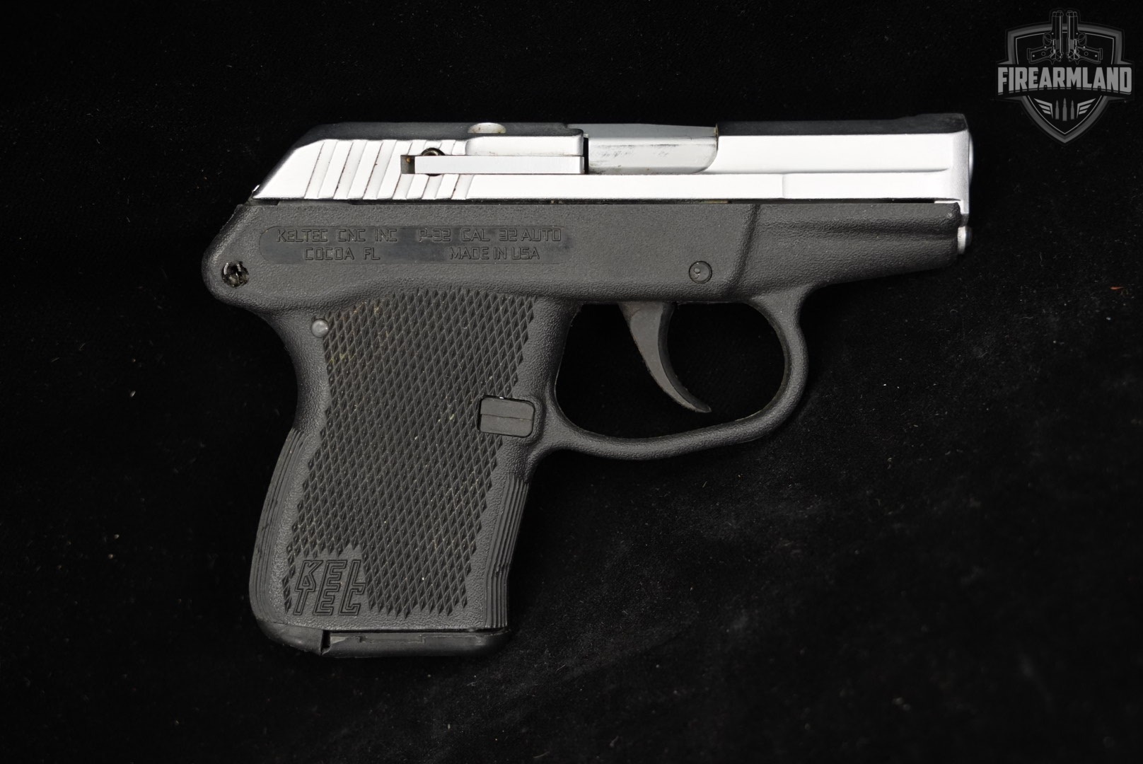 Kel-Tec P-32 32ACP 2.68" Silver & Black KelTec P32 +2 MAGS & ORIG BOX-img-4