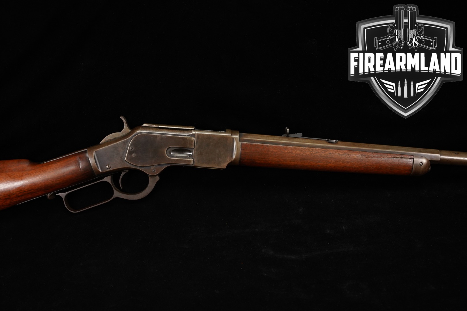 1888 Winchester Repeating Arms Model 1873 Third Model Sporting Rifle .32-20 Win. Blued & Walnut in Good Condition Thumbnail