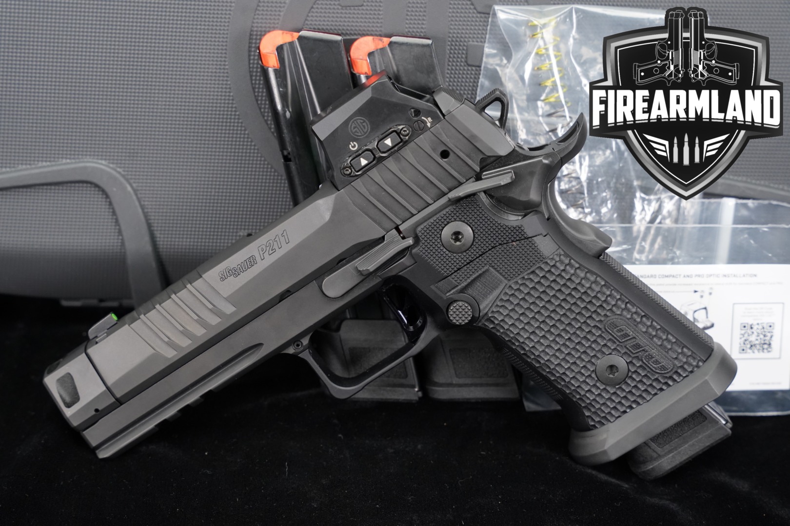 2025 Sig Sauer P211 GTO RXSL 9mm Luger Black in Excellent Condition Thumbnail