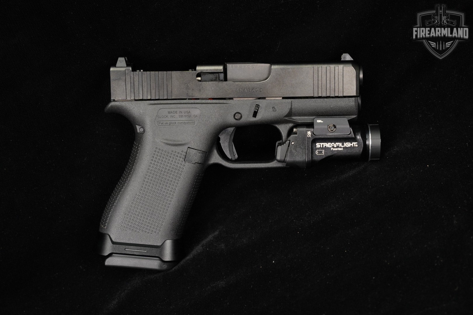 Glock 43X MOS G43X 9mm 3.41" +3 MAGS, ORIG CASE, HOLSTER, STREAMLIGHT-img-4