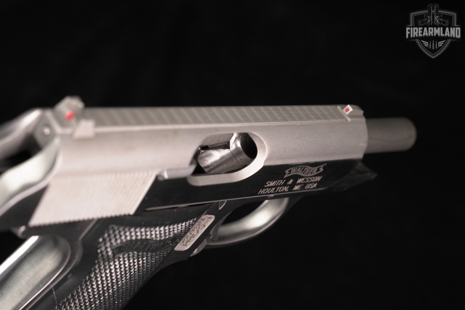 Smith & Wesson PPK/S-1 S&W 380 ACP 3.3" Stainless WALTHER +2 MAGS-img-11