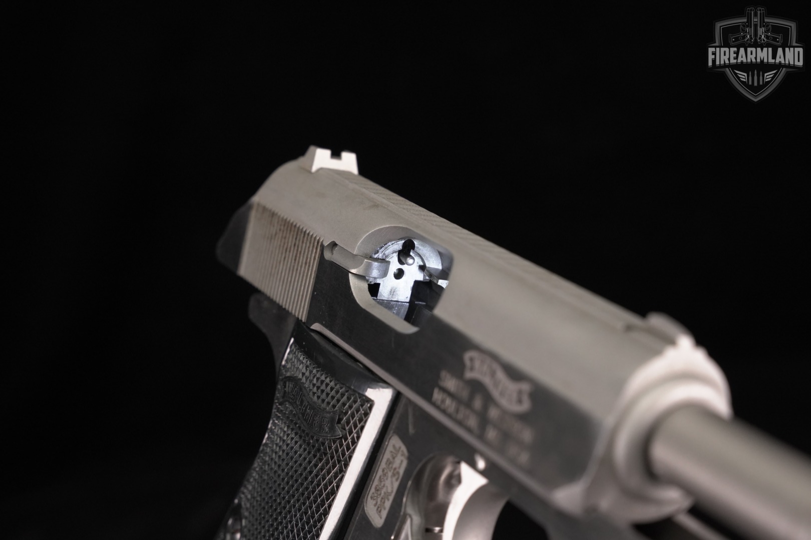 Smith & Wesson PPK/S-1 S&W 380 ACP 3.3" Stainless WALTHER +2 MAGS-img-12