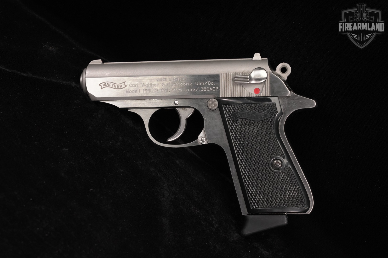 Smith & Wesson PPK/S-1 S&W 380 ACP 3.3" Stainless WALTHER +2 MAGS-img-2