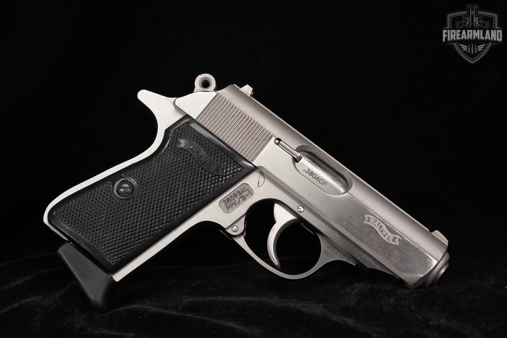 Smith & Wesson PPK/S-1 S&W 380 ACP 3.3" Stainless WALTHER +2 MAGS-img-3